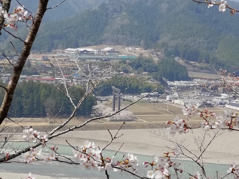 七越の峰 展望駐車場