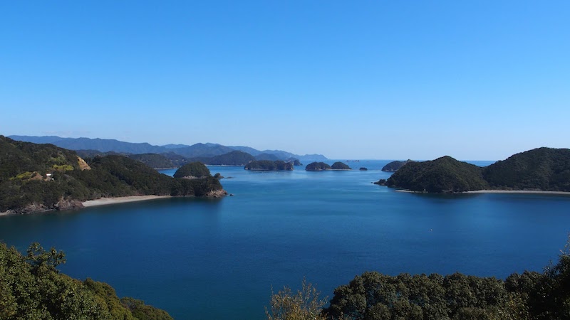 高塚山展望台からの眺望