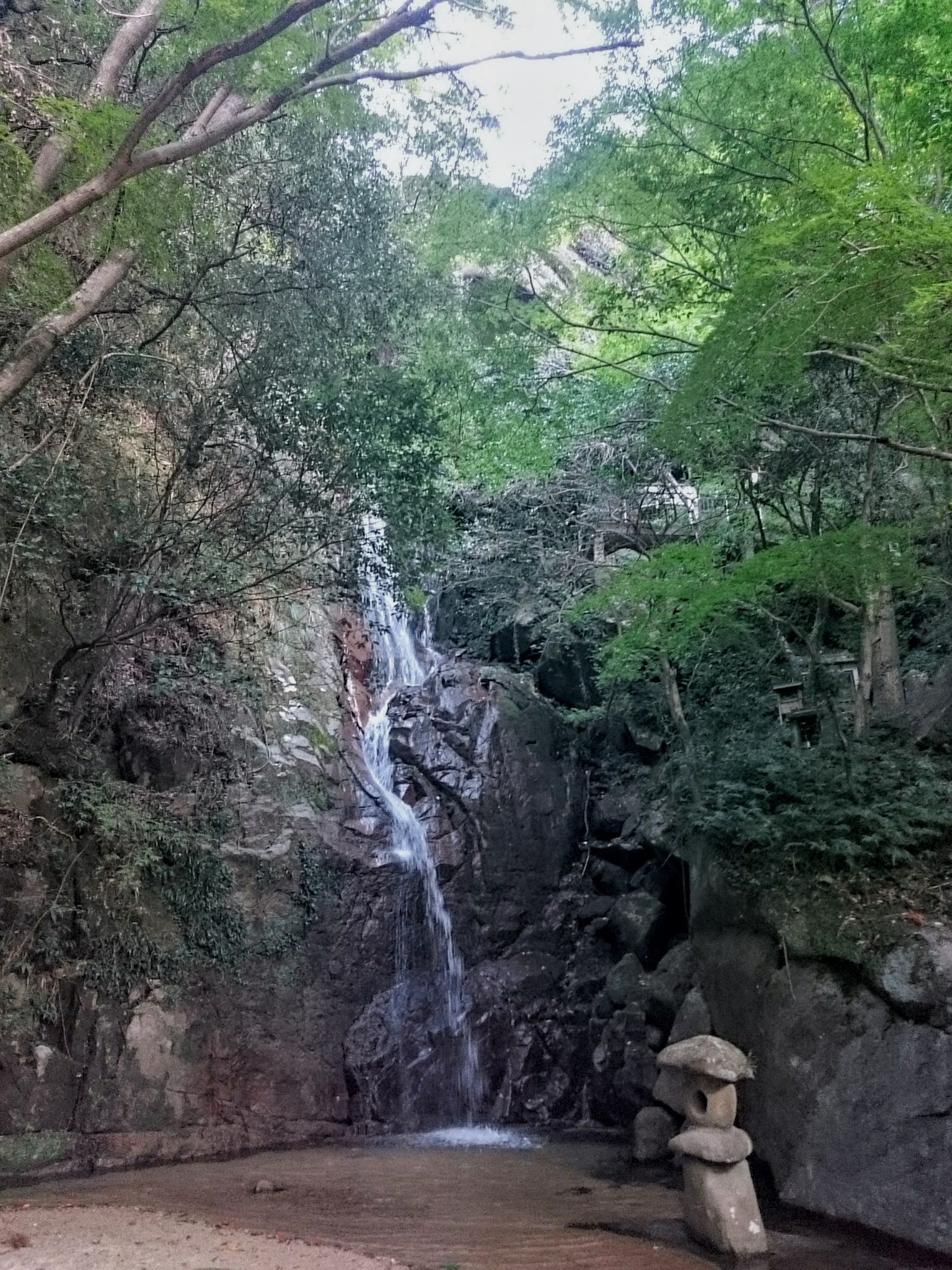 奇絶峡 不動の滝