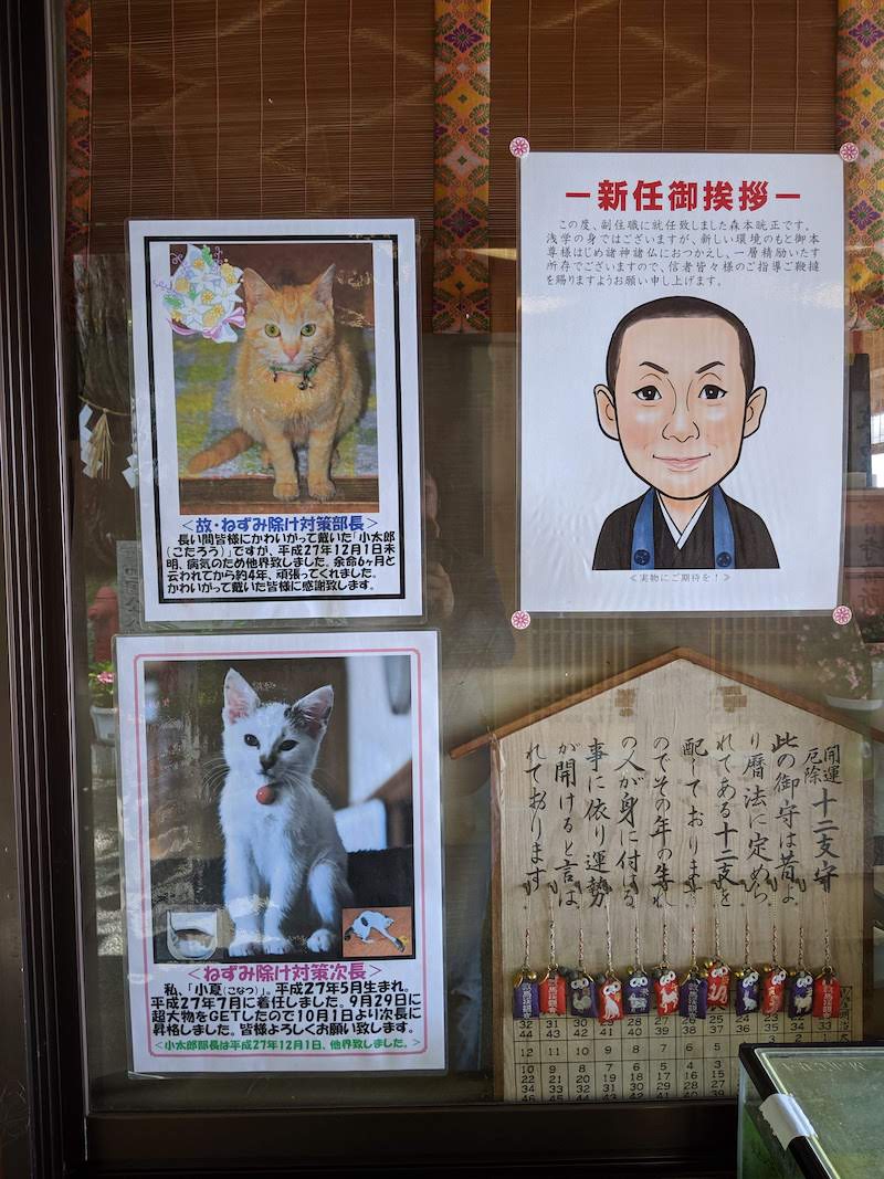 あじさい曼陀羅園 ねずみ避け対策部長・ねずみ避け対策次長