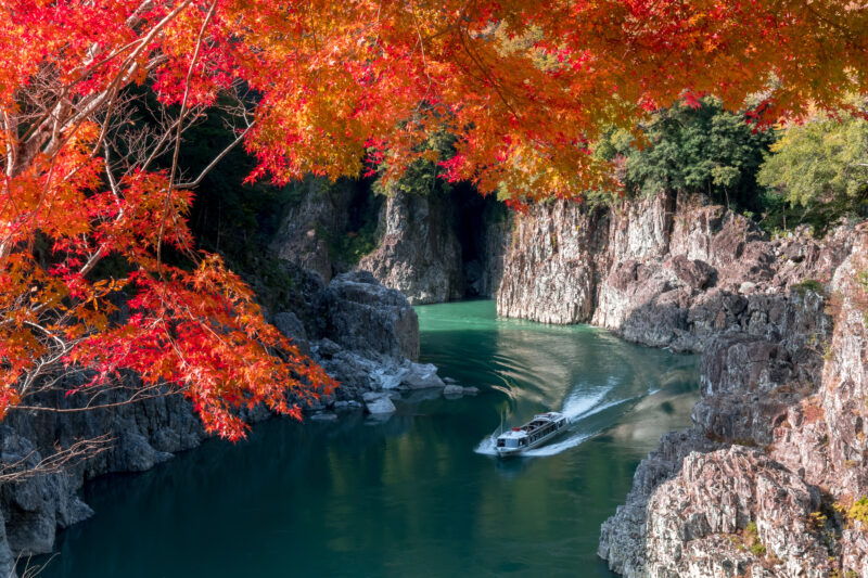 秋の瀞峡